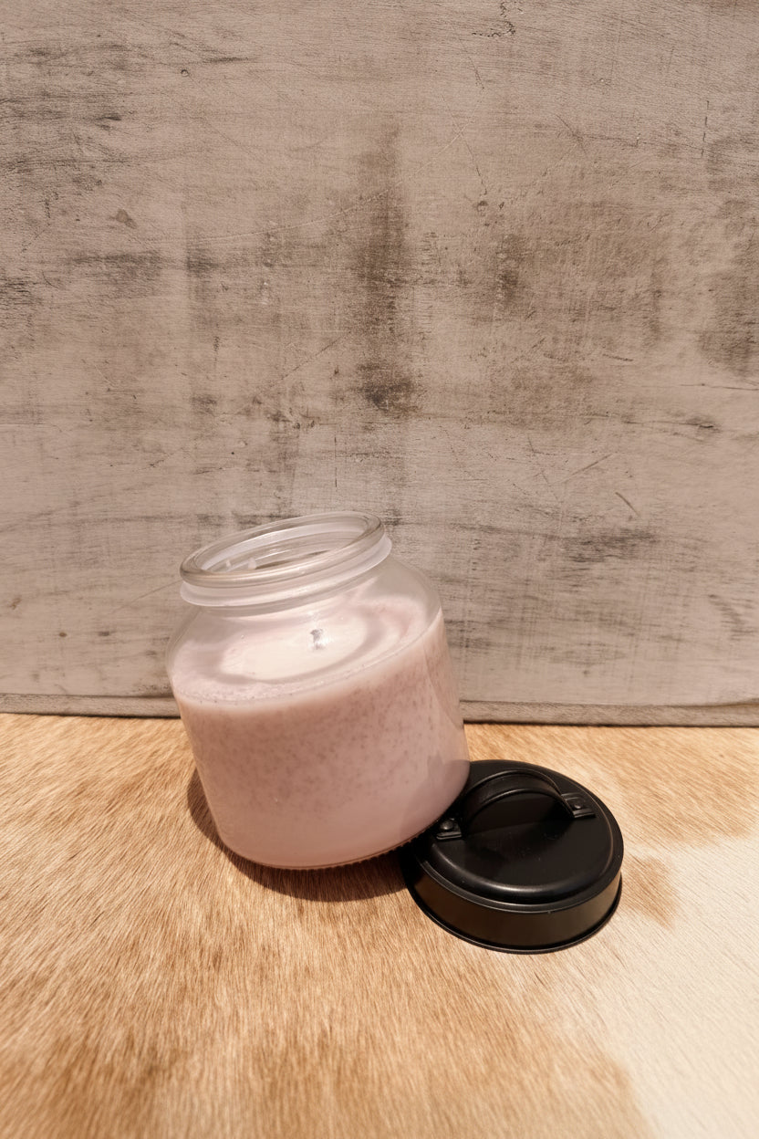 Leather Candle