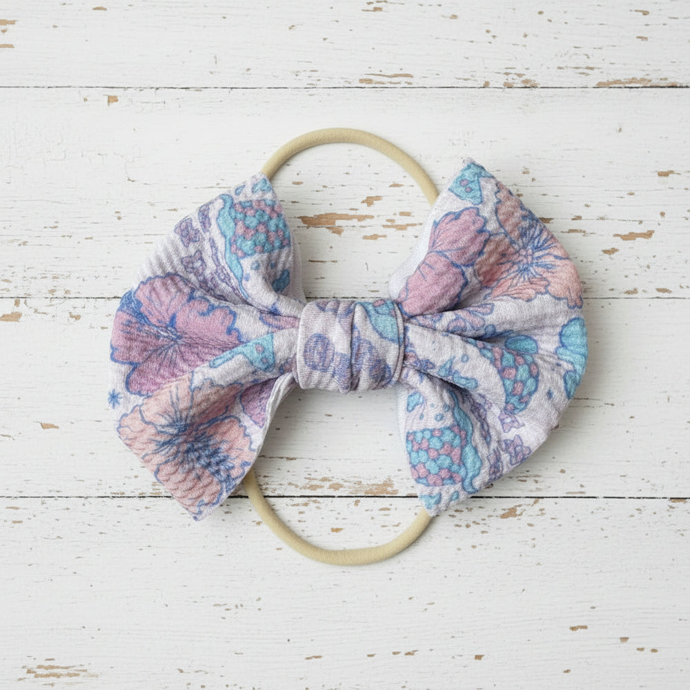 "Off Duty Mermaid" Headband Bow