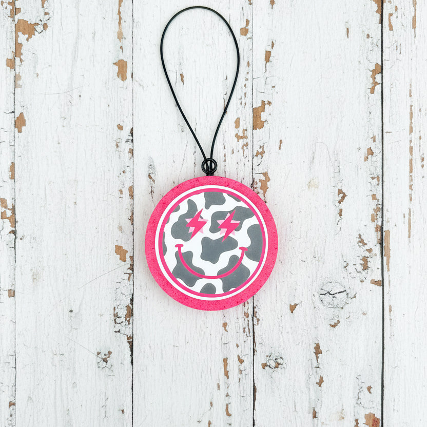 Hot Pink Round Freshie