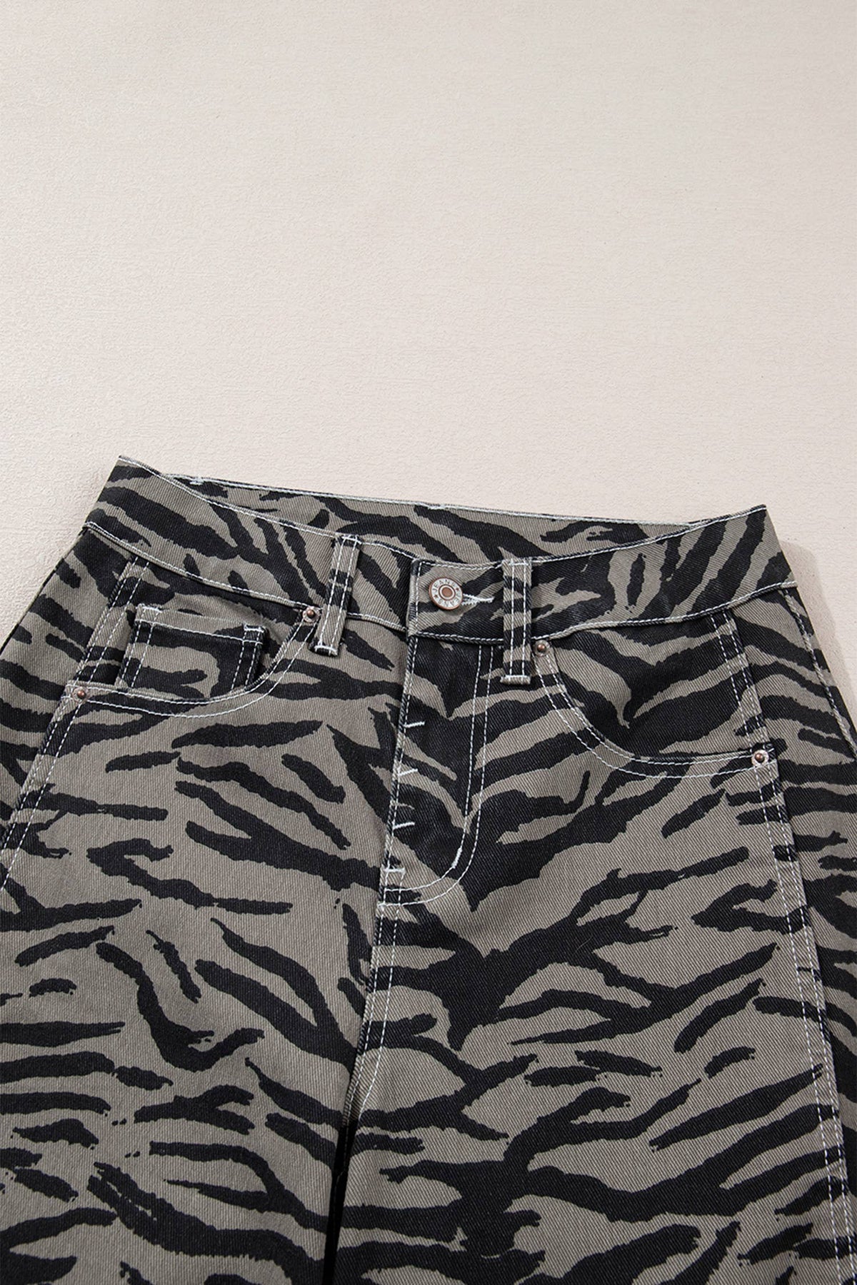 WESTERN ZEBRA STRIPED PANTS
