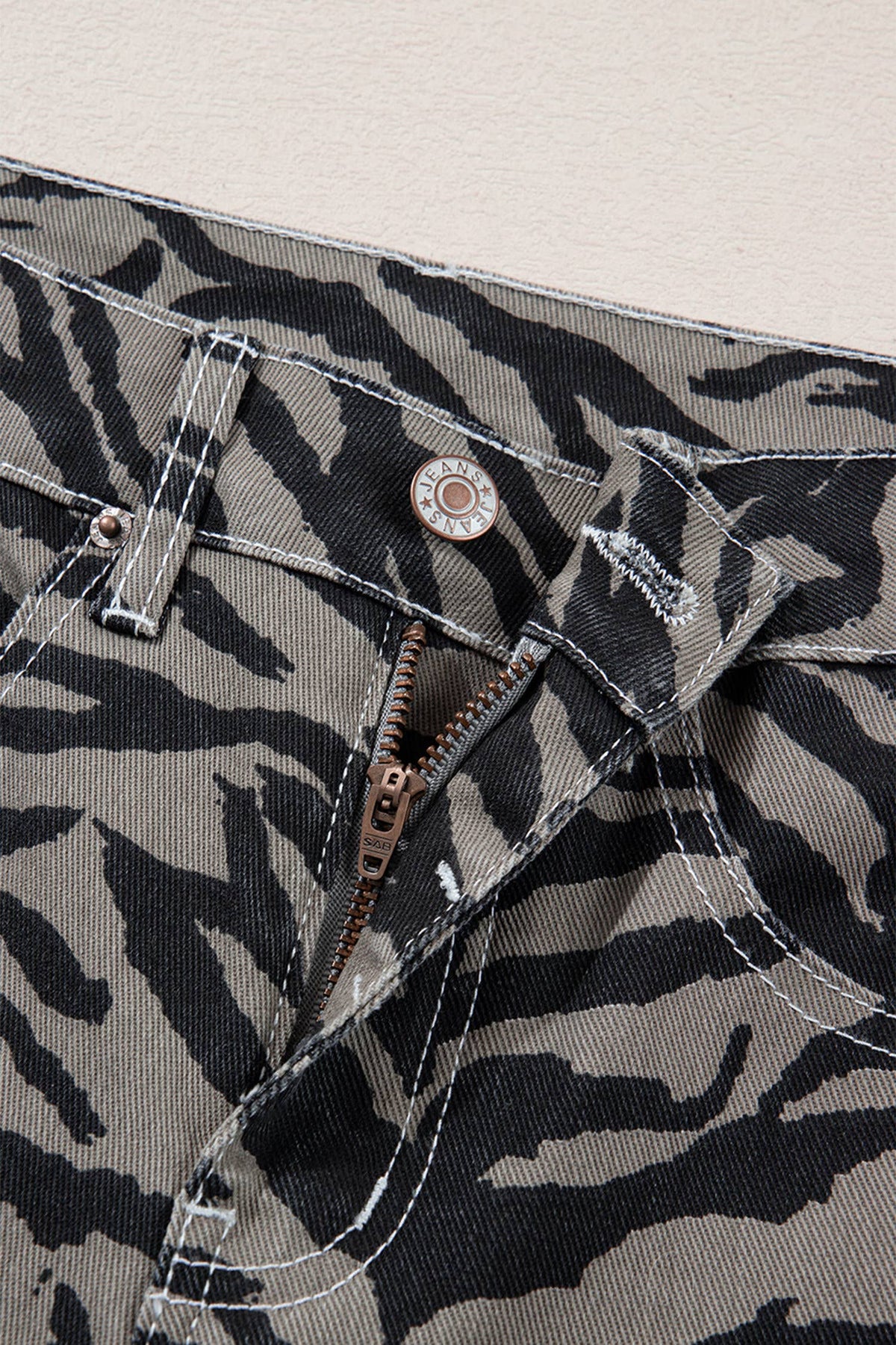 WESTERN ZEBRA STRIPED PANTS
