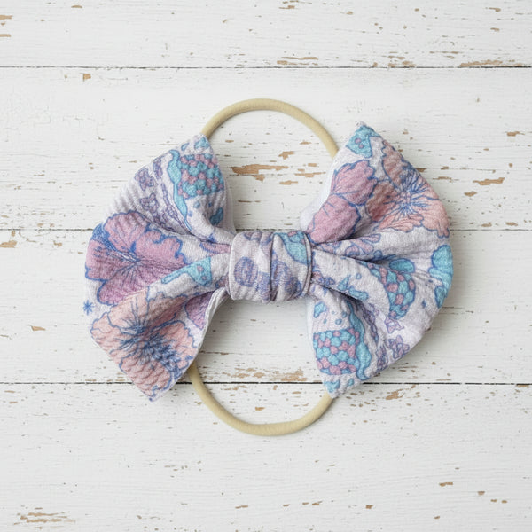 "Off Duty Mermaid" Headband Bow
