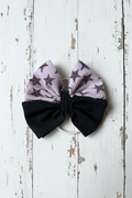 Leopard Star & Black Headband Bow