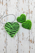 Lime Green & Zebra Freshie