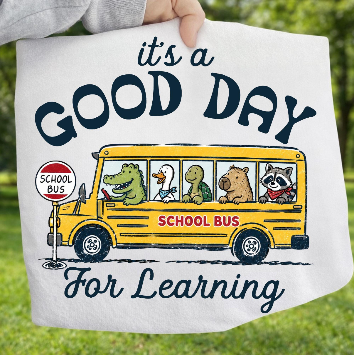 Boys 'Its a Good Day for Learning' Tshirt